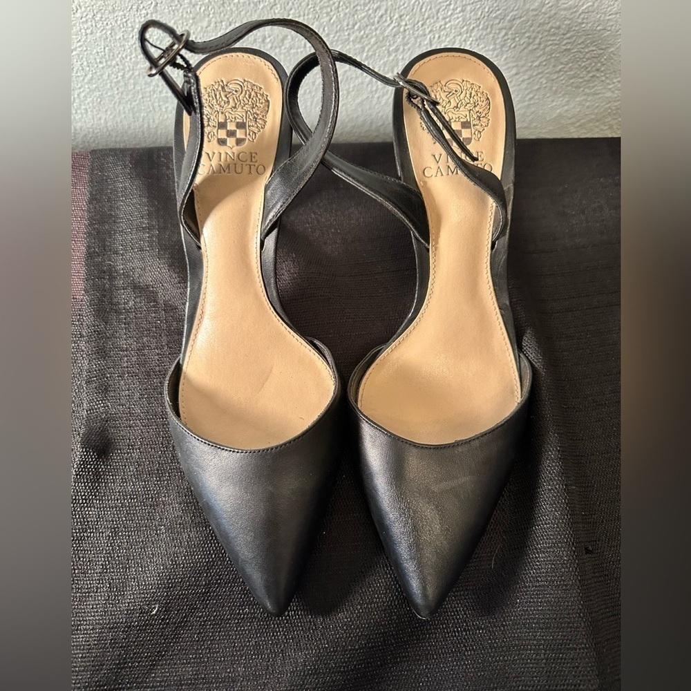 Vince Camuto Maveena Heel Pump Black Size 8.5 - Picture 2 of 4